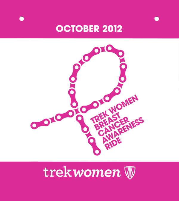 2012 Breast Cancer Awareness Ride poster