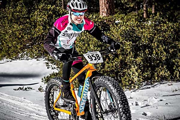 fat bike on snow