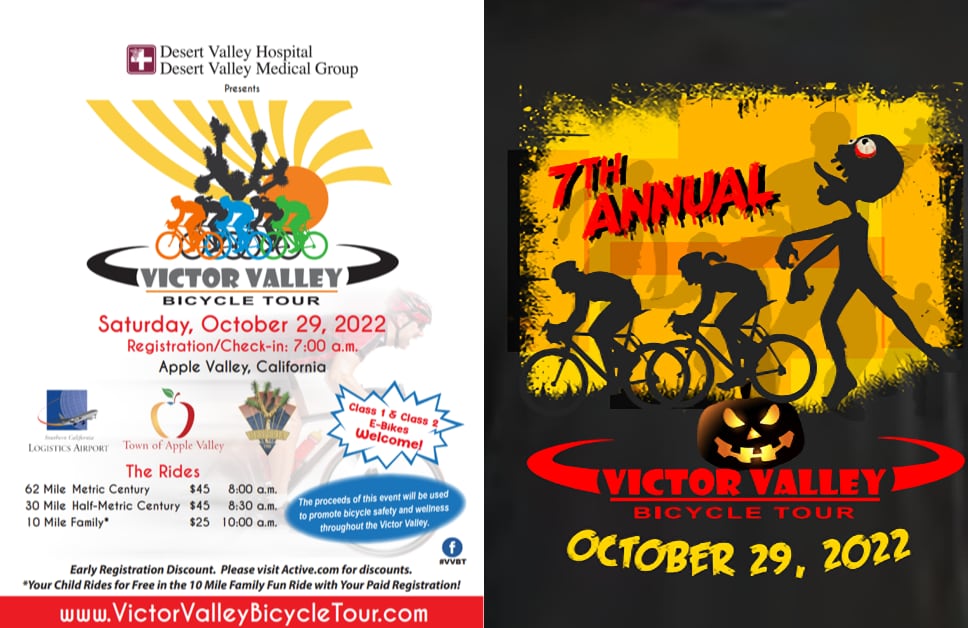 Announcing the 2022 Victor Valley Bicycle Tour